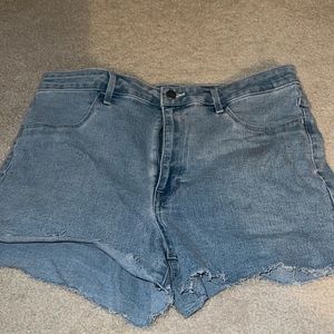 HM Jean stretch shorts - size 12